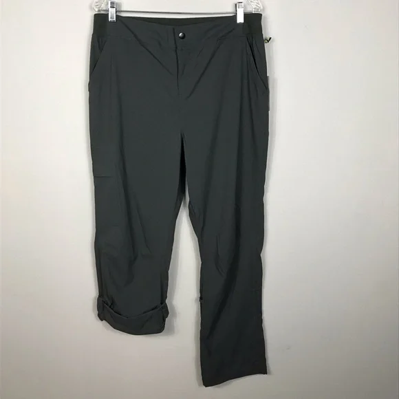 Te Verde Womens Green Stretch Cargo Pants Convertible Length Outdoorsy Sz XL NWT - Picture 6 of 16